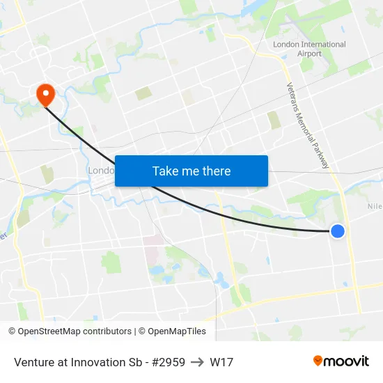 Venture at Innovation Sb - #2959 to W17 map