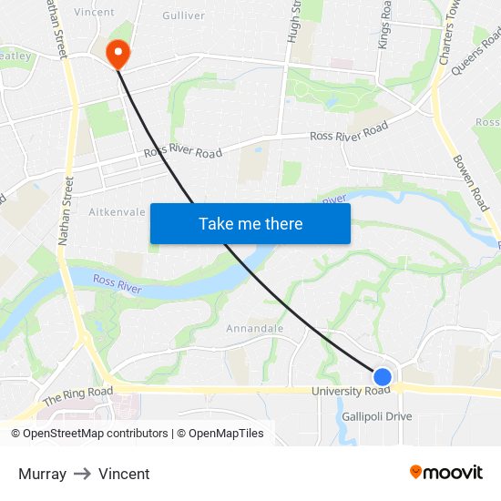 Murray to Vincent map