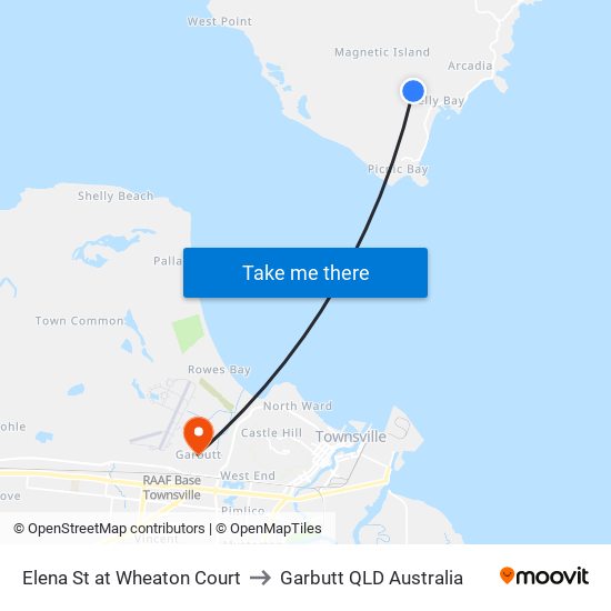 Elena St at Wheaton Court to Garbutt QLD Australia map