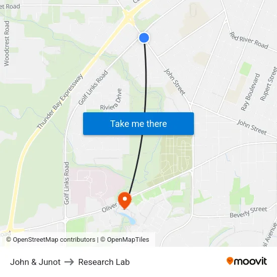 John & Junot to Research Lab map