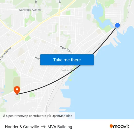Hodder & Grenville to MVA Building map