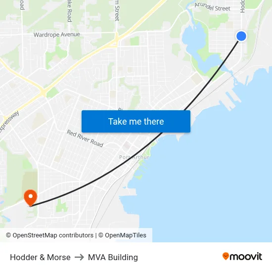 Hodder & Morse to MVA Building map