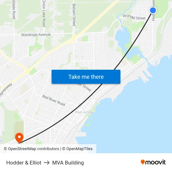 Hodder & Elliot to MVA Building map