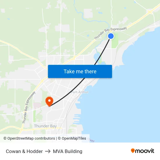 Cowan & Hodder to MVA Building map
