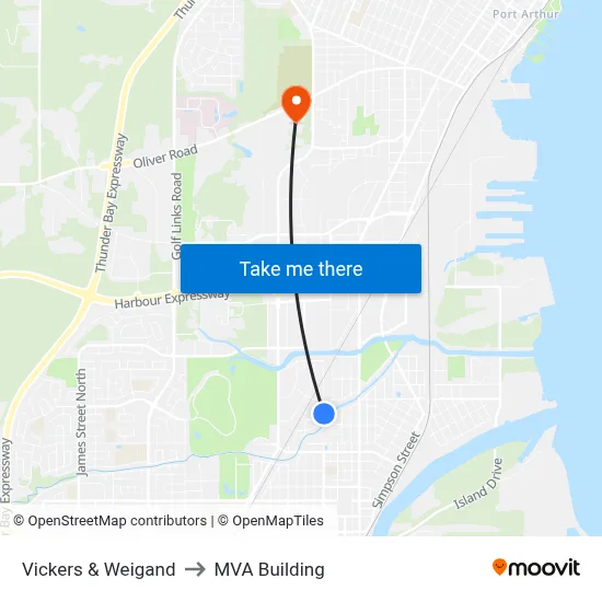 Vickers & Weigand to MVA Building map