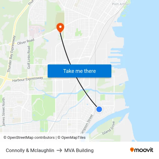 Connolly & Mclaughlin to MVA Building map