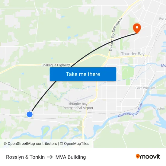 Rosslyn & Tonkin to MVA Building map