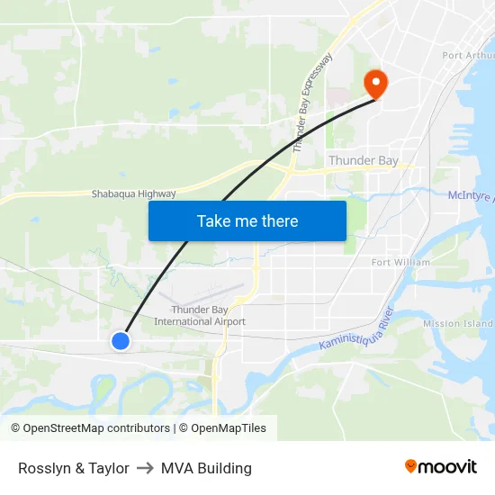 Rosslyn & Taylor to MVA Building map