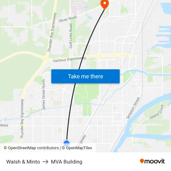 Walsh & Minto to MVA Building map