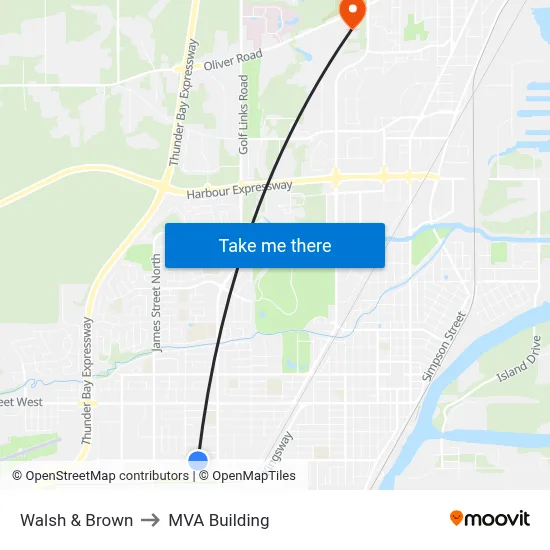 Walsh & Brown to MVA Building map