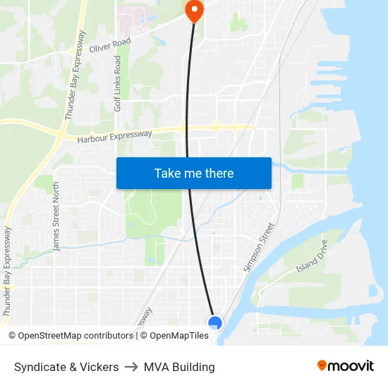 Syndicate & Vickers to MVA Building map