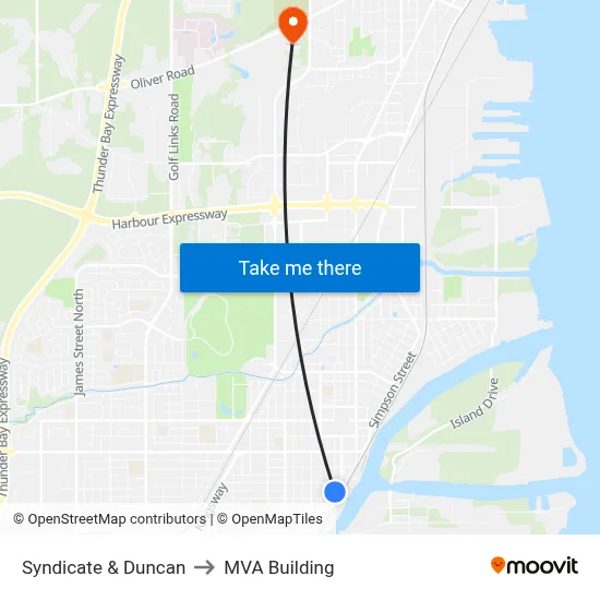 Syndicate & Duncan to MVA Building map