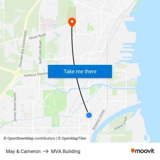May & Cameron to MVA Building map