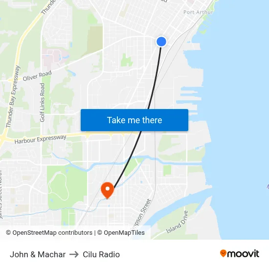 John & Machar to Cilu Radio map