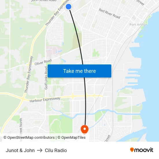Junot & John to Cilu Radio map