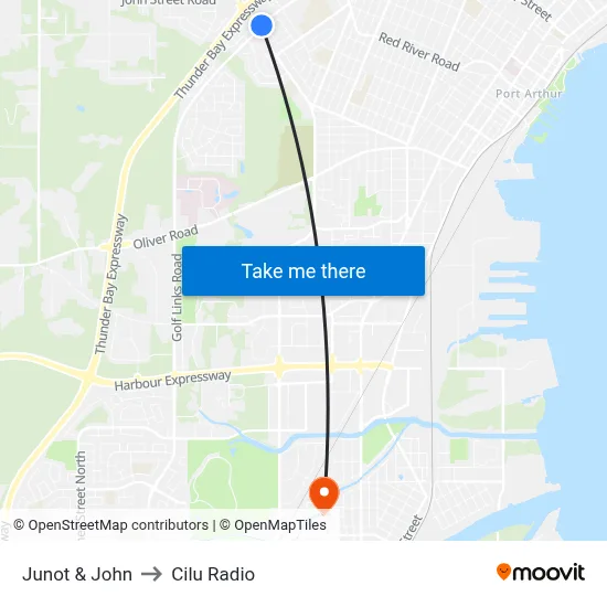 Junot & John to Cilu Radio map