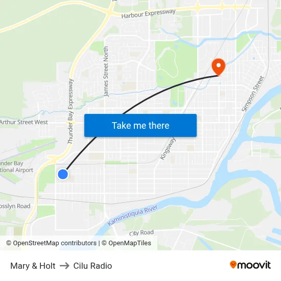 Mary & Holt to Cilu Radio map