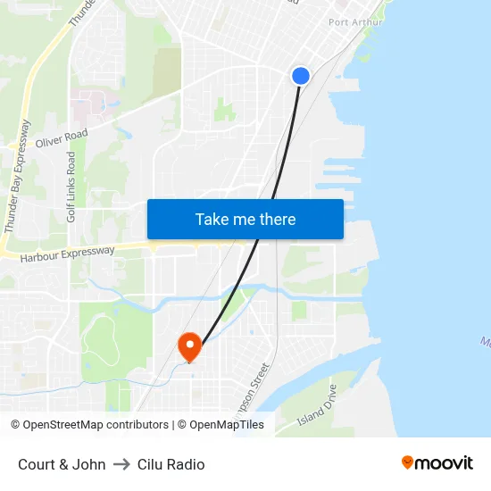 Court & John to Cilu Radio map