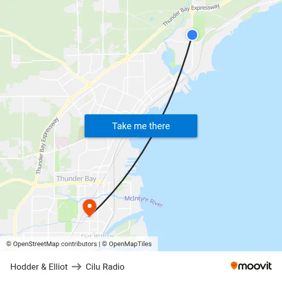 Hodder & Elliot to Cilu Radio map