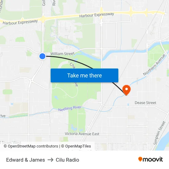 Edward & James to Cilu Radio map