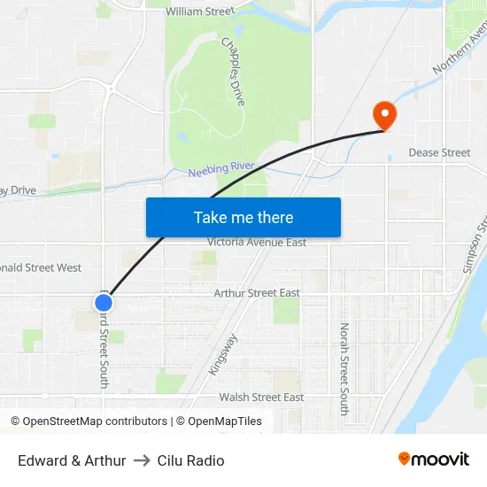 Edward & Arthur to Cilu Radio map