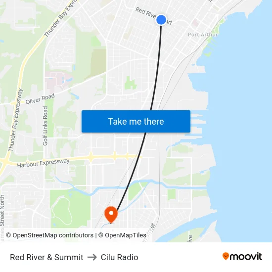 Red River & Summit to Cilu Radio map