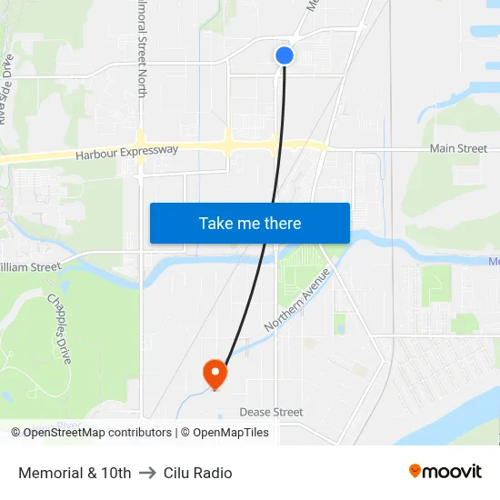 Memorial & 10th to Cilu Radio map
