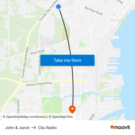 John & Junot to Cilu Radio map
