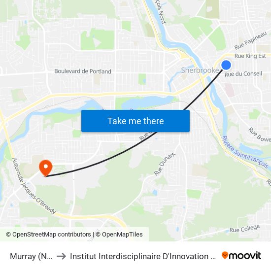 Murray (No.162) to Institut Interdisciplinaire D'Innovation Technologique (3it) map