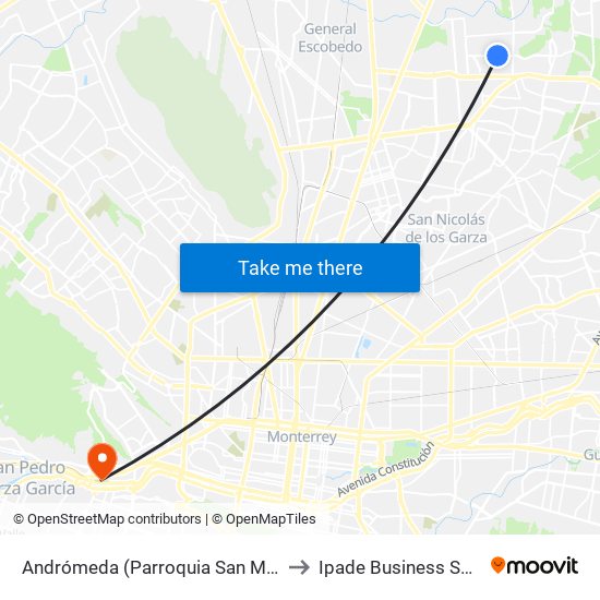 Andrómeda (Parroquia San Marcos) to Ipade Business School map