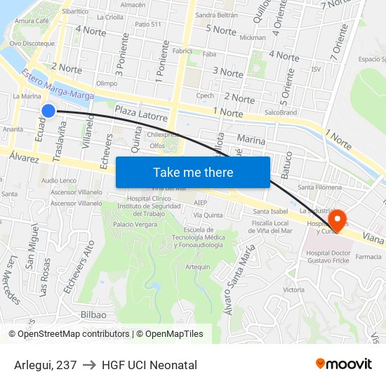 Arlegui, 237 to HGF UCI Neonatal map