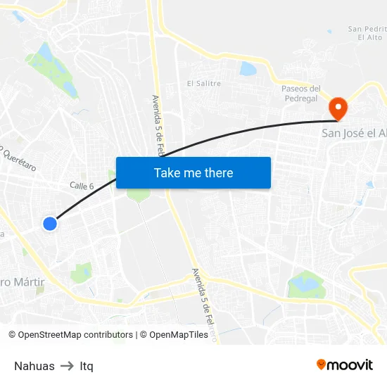 Nahuas to Itq map