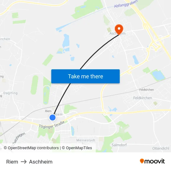 Riem to Aschheim map