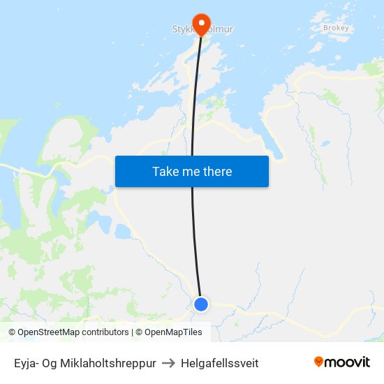 Eyja- Og Miklaholtshreppur to Helgafellssveit map