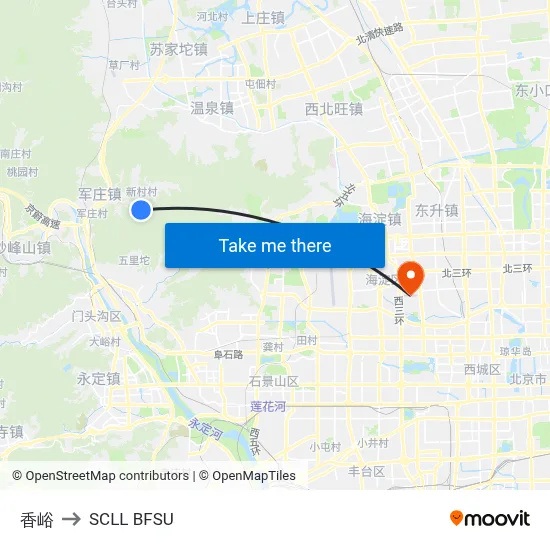 Xiangyu to SCLL BFSU map