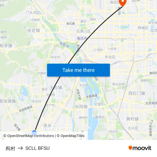 Yan Village to SCLL BFSU map