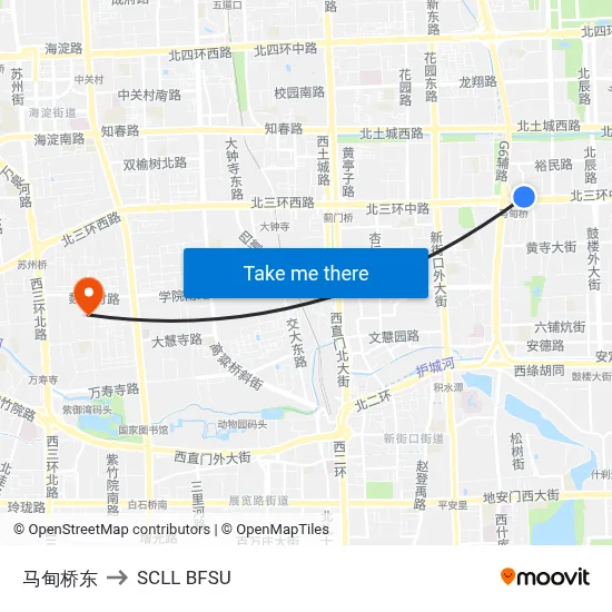 Madian Bridge East to SCLL BFSU map