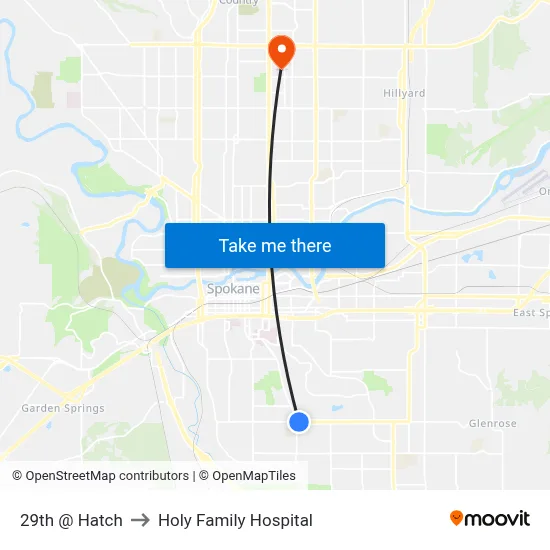 29th @ Hatch to Holy Family Hospital map