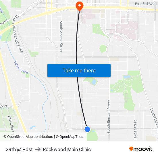 29th @ Post to Rockwood Main Clinic map