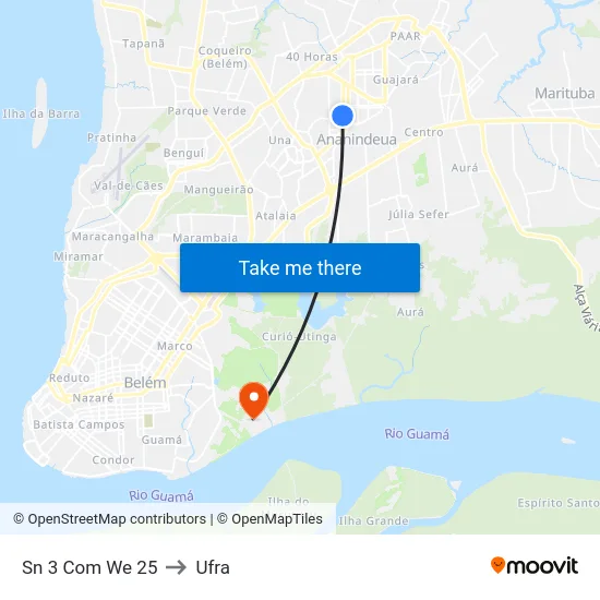 Sn 3 Com We 25 to Ufra map