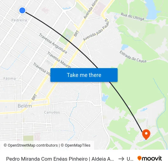 Pedro Miranda Com Enéas Pinheiro | Aldeia Amazônica to Ufra map