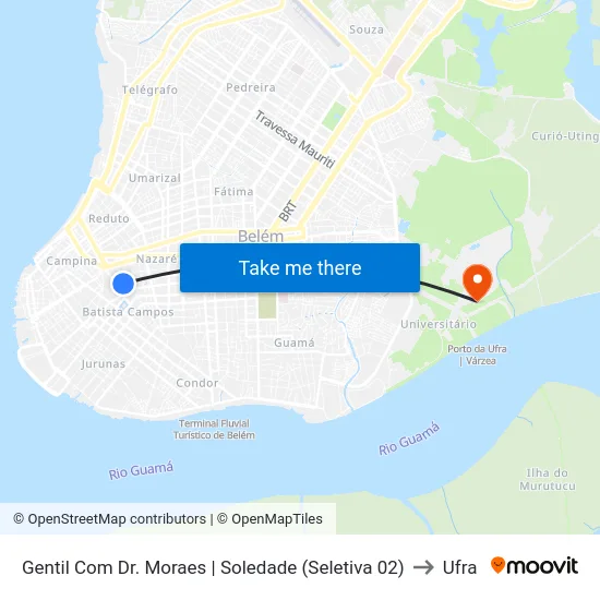 Gentil Com Dr. Moraes | Soledade (Seletiva 02) to Ufra map