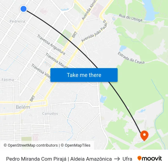 Pedro Miranda Com Pirajá | Aldeia Amazônica to Ufra map