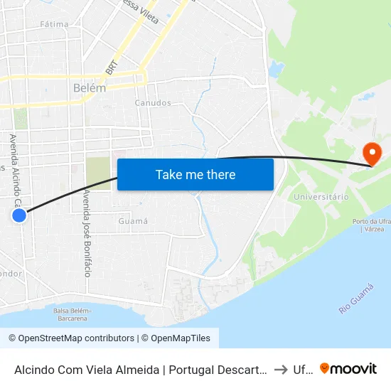 Alcindo Com Viela Almeida | Portugal Descartáveis to Ufra map