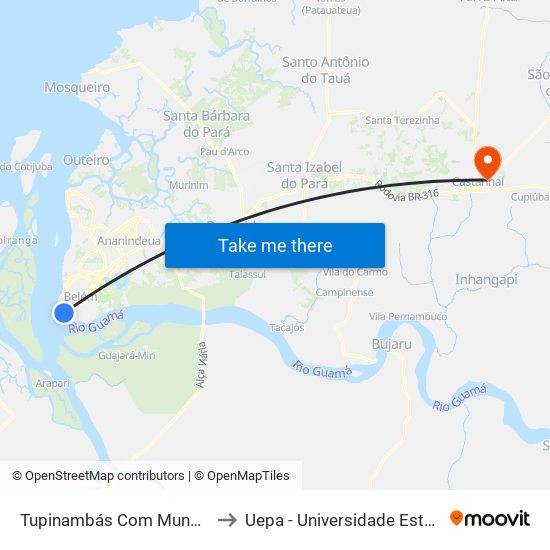 Tupinambás Com Mundurucus | Faci to Uepa - Universidade Estadual Do Pará map