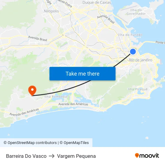Barreira Do Vasco to Vargem Pequena map
