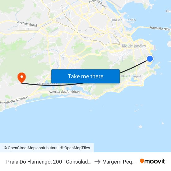 Praia Do Flamengo, 200 | Consulado Japão to Vargem Pequena map