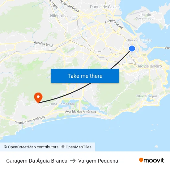 Garagem Da Águia Branca to Vargem Pequena map