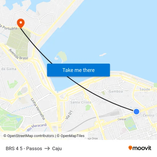 BRS 4 5 - Passos to Caju map