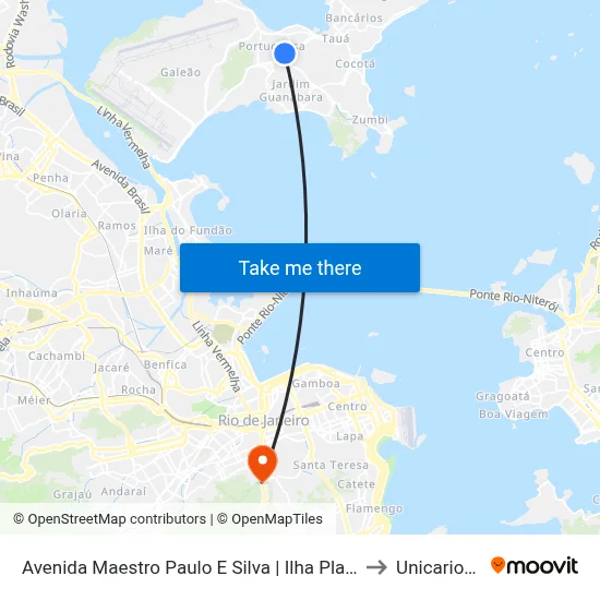 Avenida Maestro Paulo E Silva | Ilha Plaza to Unicarioca map